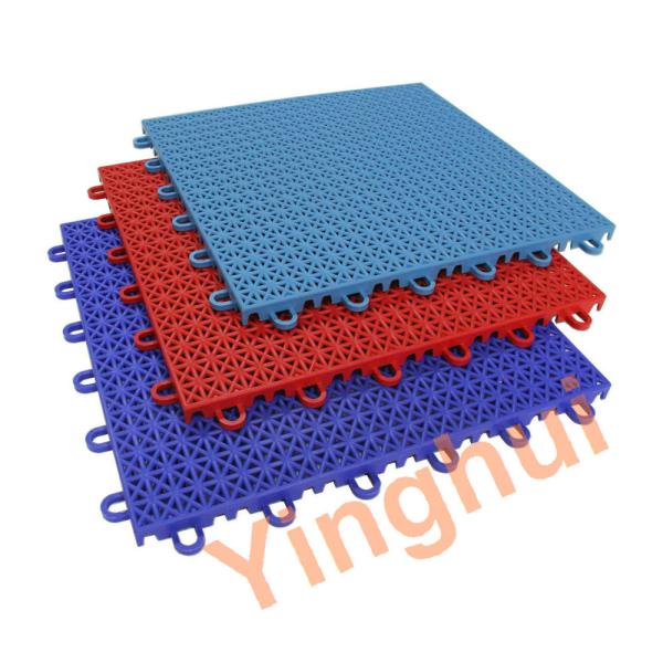 Customized Durable Interlocking Sport Court Gym Flooring Basketball Court Tiles Outdoor