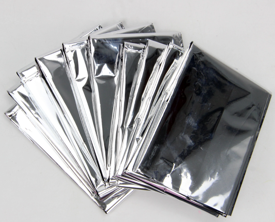 Аварийное термальное водоустойчивое одеяло на открытом воздухе 210x130cm скорой помощи фольги одеяла выживания