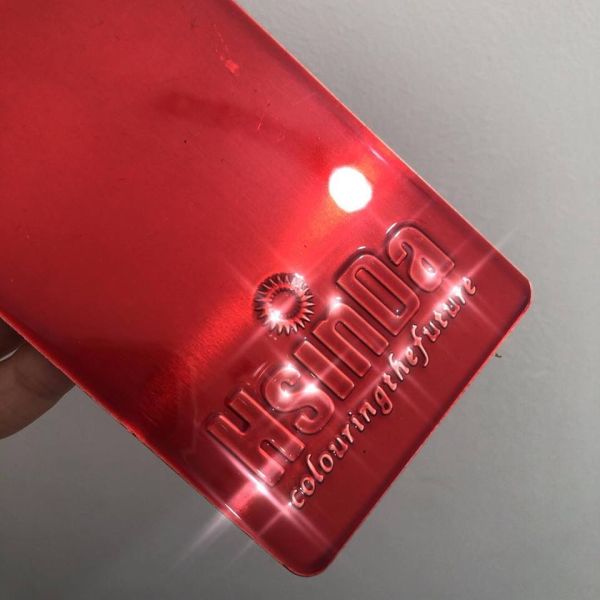 Глянцевое покрытие из 100% полиэстера с эффектом черного зеркала для автомобильных деталей