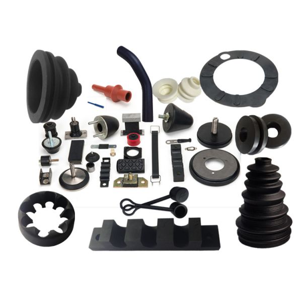 Molded rubber parts for automotive