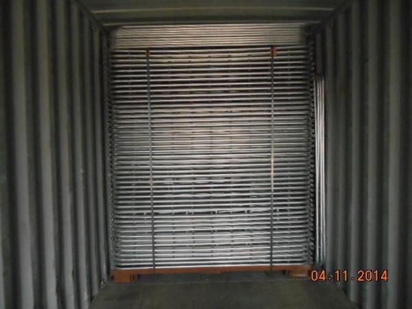 8'x10' constuction chain link mesh 2¼x2¼(57mmx57mm) diameter 11.5ga/2.75mm cross brace HDG 275 gram tubing 1¼32mm