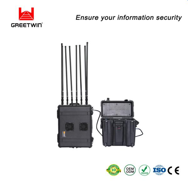 2700MHz SGS DDS Phone Signal Blocker 360w 8 Band Signal Blocker