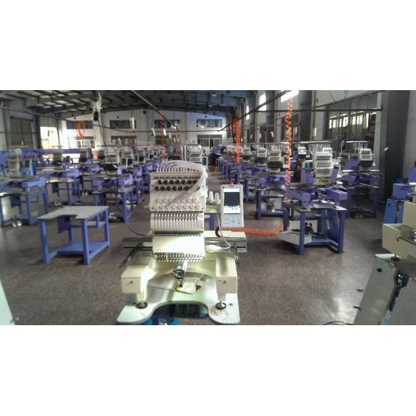 Single Head Embroidery Machine Digital With Touchscreen And LCD Display 