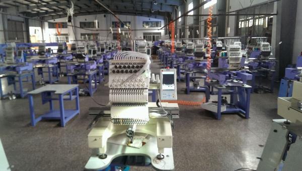 Single Head Embroidery Machine Digital With Touchscreen And LCD Display 