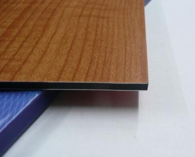 1mm - 4mm wooden color aluminum composite panel/Alucobond low-density polyethylene core
