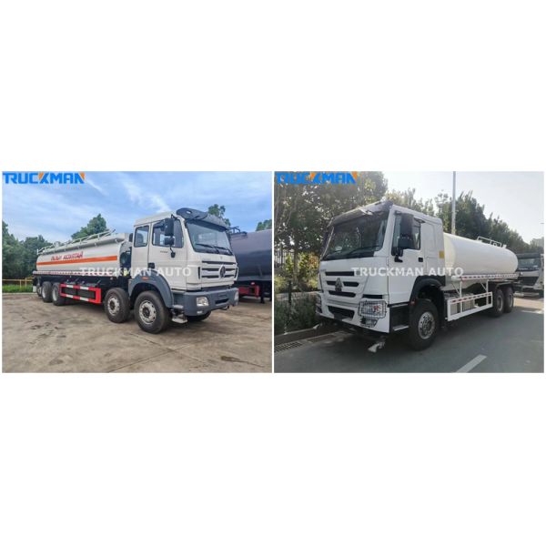 Reliable 6X4 20000Liters SINOTRUK HOWO Water Sprinkler Truck For Tanzania