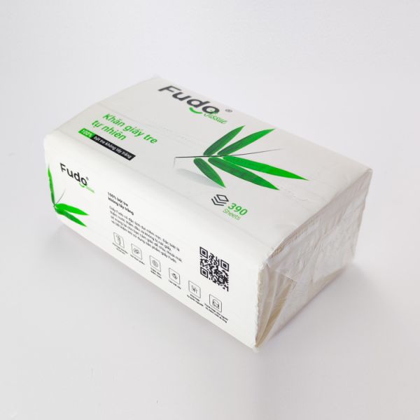Factory customized practical 2ply bamboo pulp soft rectangular facial tissue