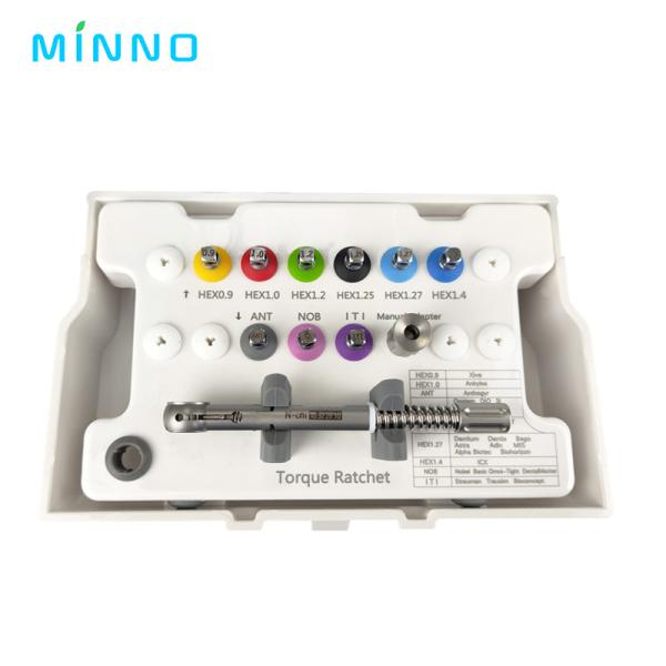 Dental Implant Torque Wrench Ratchet Screwdriver Universal Prosthetic Kit Screw Drivers