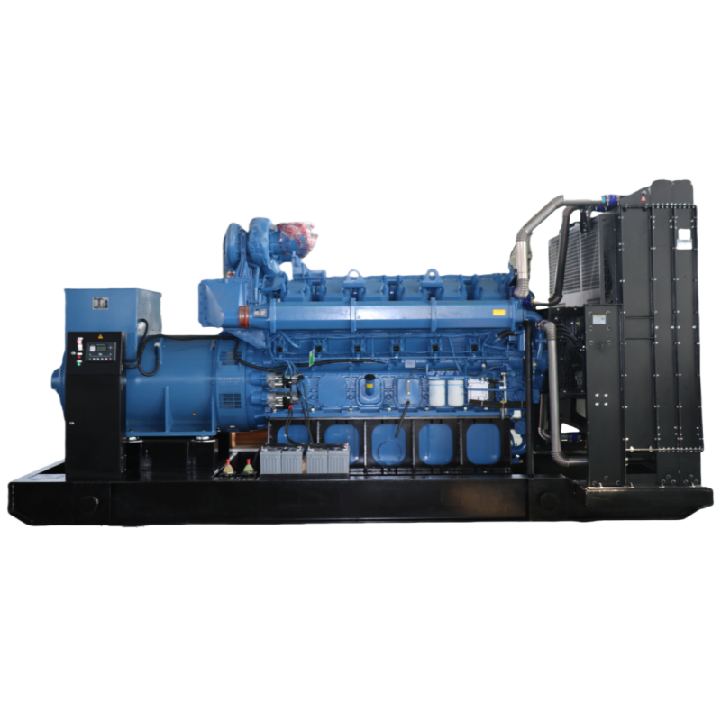 Starting System 24V DC Electric Start 1000kW Gas Generator for Industry Power Plant