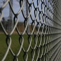 Chain Link Fence Security Barrier Fence Galvanized Wire Mesh Fence
