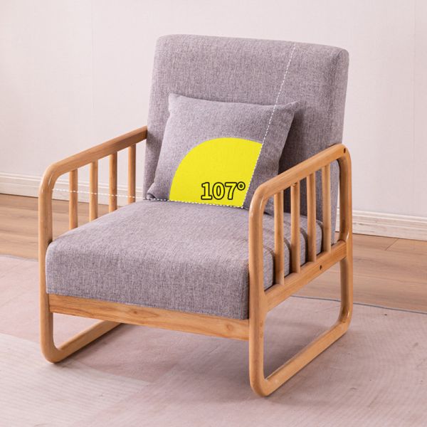 Kid Chair Sofa,Upholstered Armrest with Solid Wood Loveseat 3 Seater Couch Living Room , Accent for Reading