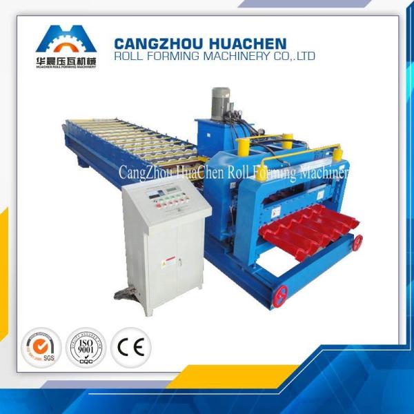 PPGI a coloré le petit pain vitré de tuile formant la machine 380V 50HZ 3phase, 3000kg-20000kg