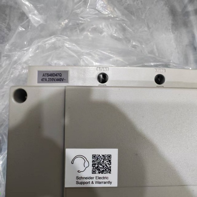 ATS48D47Q Schneider Electric 220A Soft Starter Torque Control for 3-Phase Motors