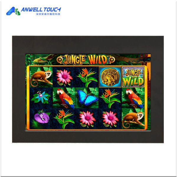 300Nits Brightness Gaming Touch Screen With Tempered Glass And USB Bizel Option