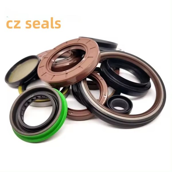 NBR FKM Acm Silicone PTFE Axilagem de Alta Pressão Selo de Óleo de Borracha cor personalizada