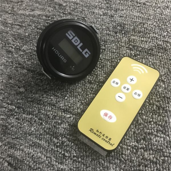 SDLG Excavator Cab Interior Remote Hour Meter For LG660 LG685 / LG6135 LG6225E/LG6330
