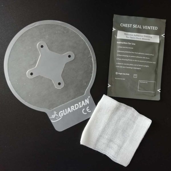 Аварийное уплотнение комода повязки обветренный одевать провентилировало поставки IFAK прорезывая 15cm