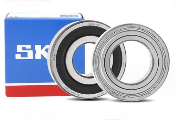 Model#16001 SKF Speed Deep Groove Ball Bearings With Stop Grooves Inner Dimension 12mm