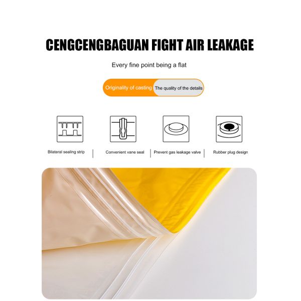 Bolsa de almacenamiento de mantas plegables para viajes y organización del hogar Material de PVC