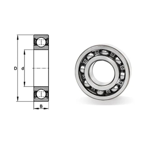 High Load Capacity Deep Groove Ball Bearing 6311 311 55*120*29mm Electric Toy Car Motor Bearing