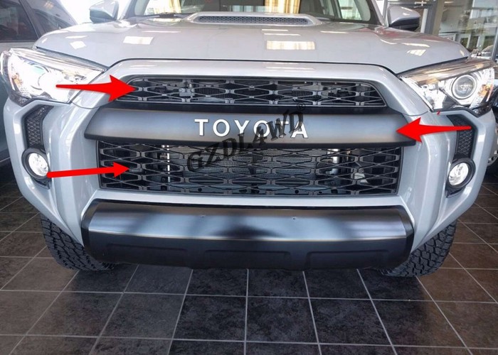 Изготовленный на заказ передний стиль сетки ТРД гриля ПРО для Тойота 4Руннер 2014 до экстерьер 2018/автомобиль разделяет