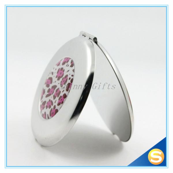 Metal Pocket Mirror Decorative Small Make Up Mirror