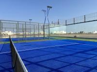 Cour de tennis à pagaie galvanisée à chaud personnalisable Prix de gros Ensemble complet pour clubs et installations sportives