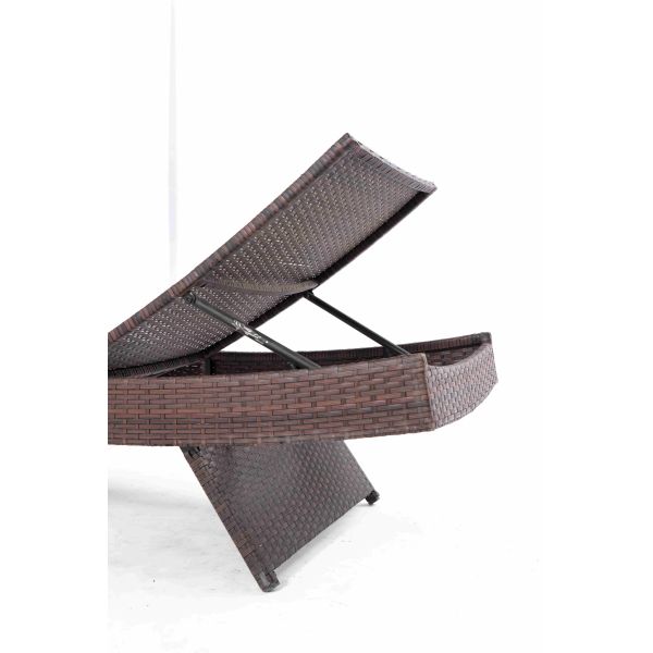 200x38cm Adjustable Beach Sun Outdoor Sun Bed Couch Leisure Outdoor Sea