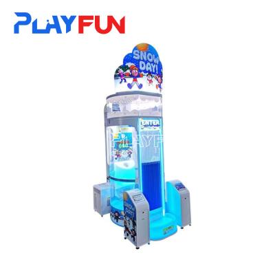 Playfun Snow Day Kids Ticket Redemption Game Moeda Operada Atire uma bola Ticket Redemption Games Machine