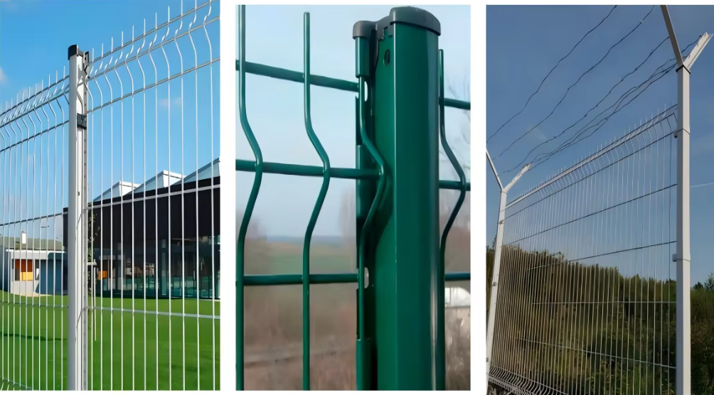 Garden Decorative 3D Bending Fence V Fold Welded Wire Mesh Panels
