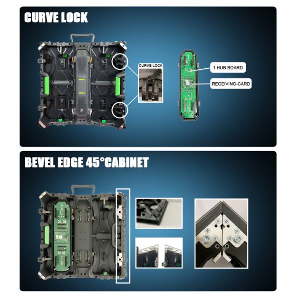 Outdoor Live Performance LED Screen Rental LED Display Waterproof Stage Screen