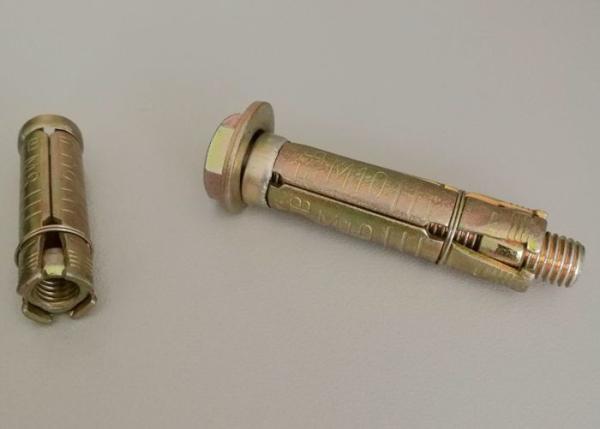 High Strength 4PCS Fixing Split Bolt Anchor , Shield Expansion Concrete Anchor Bolts