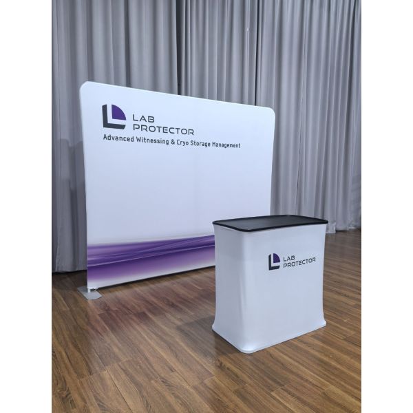 10X10FT Trade Show Portable Booths Polyester Fabric 10x10 Display Booth