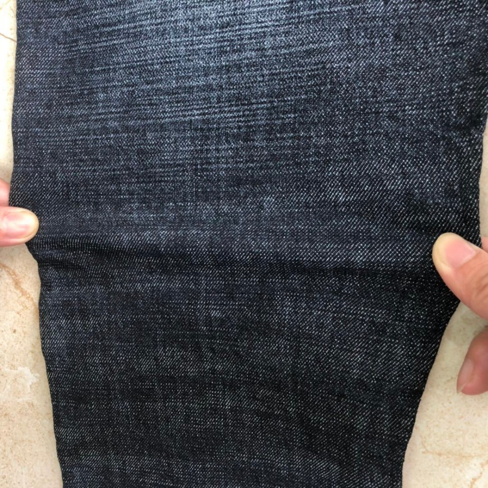 Twill 1% лайкра 99% хлопок 12.6oz вырабатывает толстую ровницу ткань джинсовой ткани Crosshatch простирания для человека джинсов