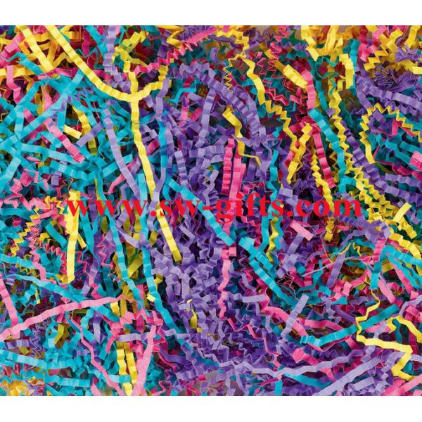 Gift wrapping box tissue shredded colorful paper shredded packing shredded
