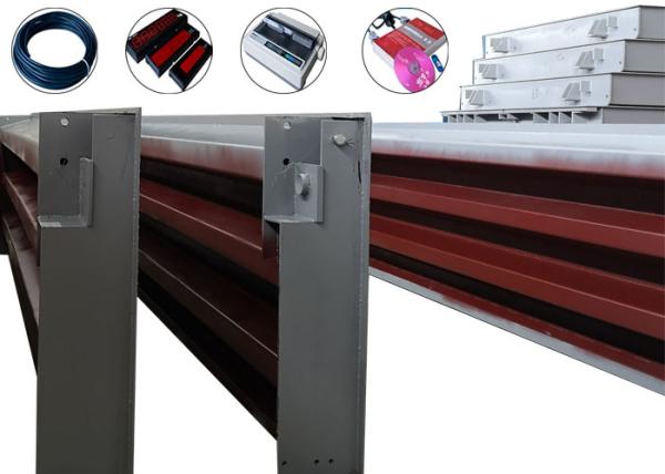 Anti Rust 24M Electronic Lorry Weighbridge U Shaped Beams