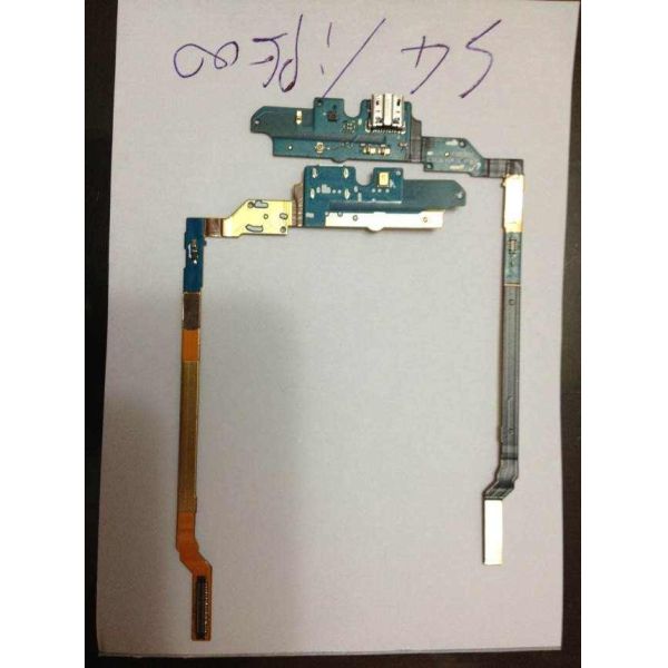 Mobile Phone Replacement Parts Dock Connector Flex Cable For Samsung