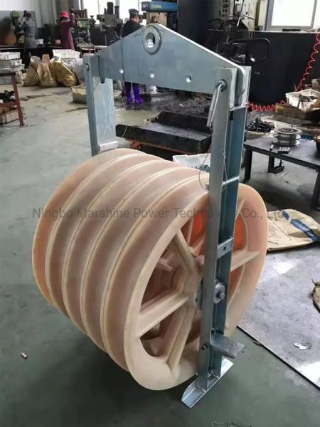 Wire Transmission Stringing Blocks Bundled Conductor Pulley ODM