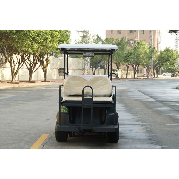 Sillones traseros plegables Carro de golf eléctrico 4 asientos Aprobado CE