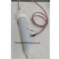 4.5kw 3 Phase 208VAC Max Temp 120℃ PFA Shell Inline Chemical Heaters