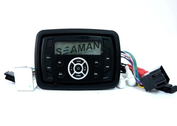 receptor de rádio marinho impermeável do MP3 AM FM do estéreo de 12V 180W Bluetooth para ATV UTV