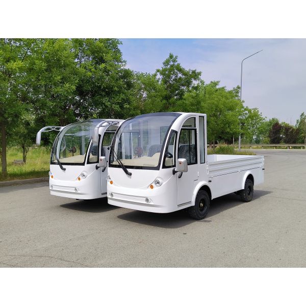 Two Electric Cargo Trucks 72V High Load Capacity Long Range Green Environmentally Friendly And Lightweight
