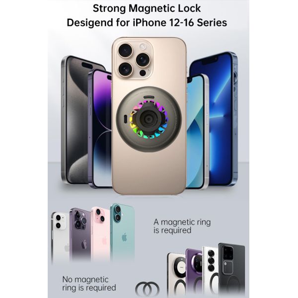 High-Performance Iphone Charger Stand With Starry Sky Lighting And Fast Heat Dissipation For Automotive