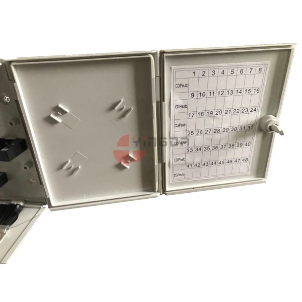 Multi - Operator Fiber Optic Connection Box ODB CTO 48 Cores 2 Door IP30 Protection
