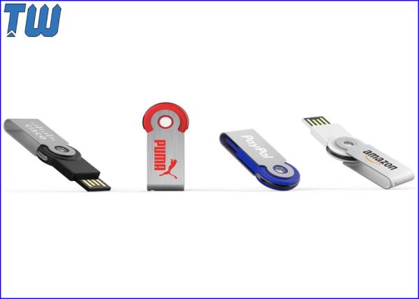 Blade 360 Rotating Colorful LED Light 128GB USB Flash Drive USB Device