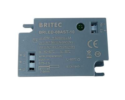 BRLED-08AST-10 Surge Protector Device For Lighting 10kA Led Street Light ELECTROSTACTIC PROTECTOR LED LIGHTING SYSTEM