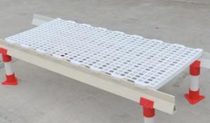 Grelha automática Mesh Poultry Slat Flooring de raspagem ripado