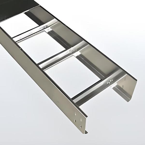 50mm-150mm Height Steel Ladder Type Cable Tray For Heavy Load Up To 500kg And Material In Industrial Environments