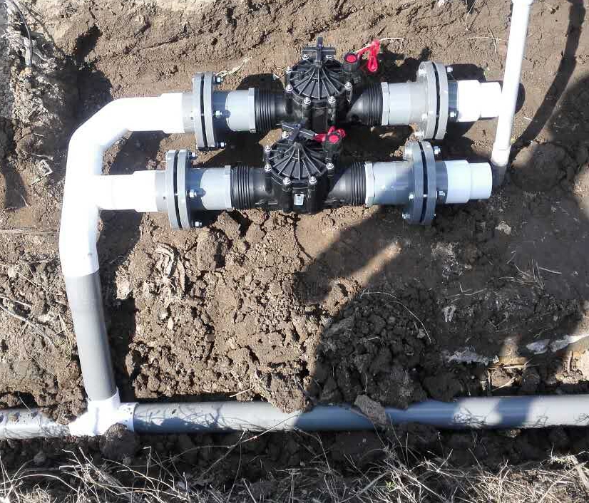 Поток 65м3/ч Управление поливом / Соленоидный клапан для воды средней 3'' AC220V,50-60Hz