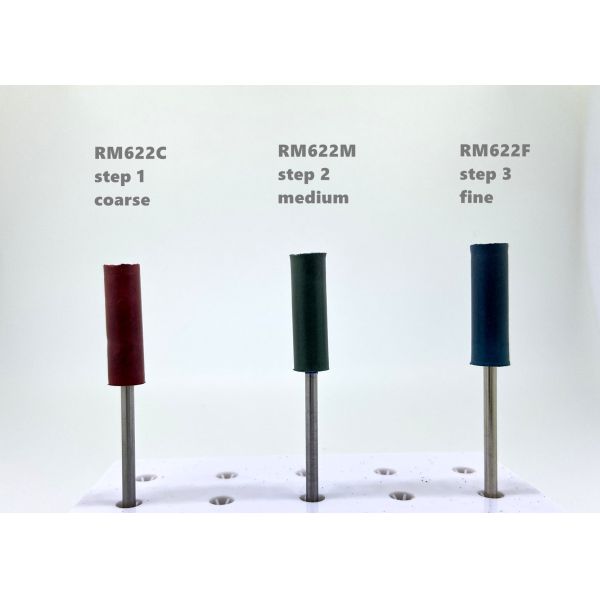 Alloys Finishing Burs Dental Rubber Diamond 6.0mm Cylindrical Diamond Bur